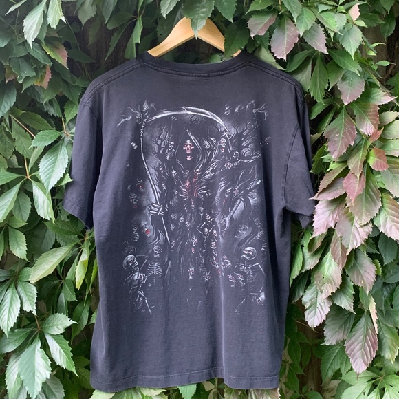 Vintage Skeleton Scythe Tee - Picture 4 of 8